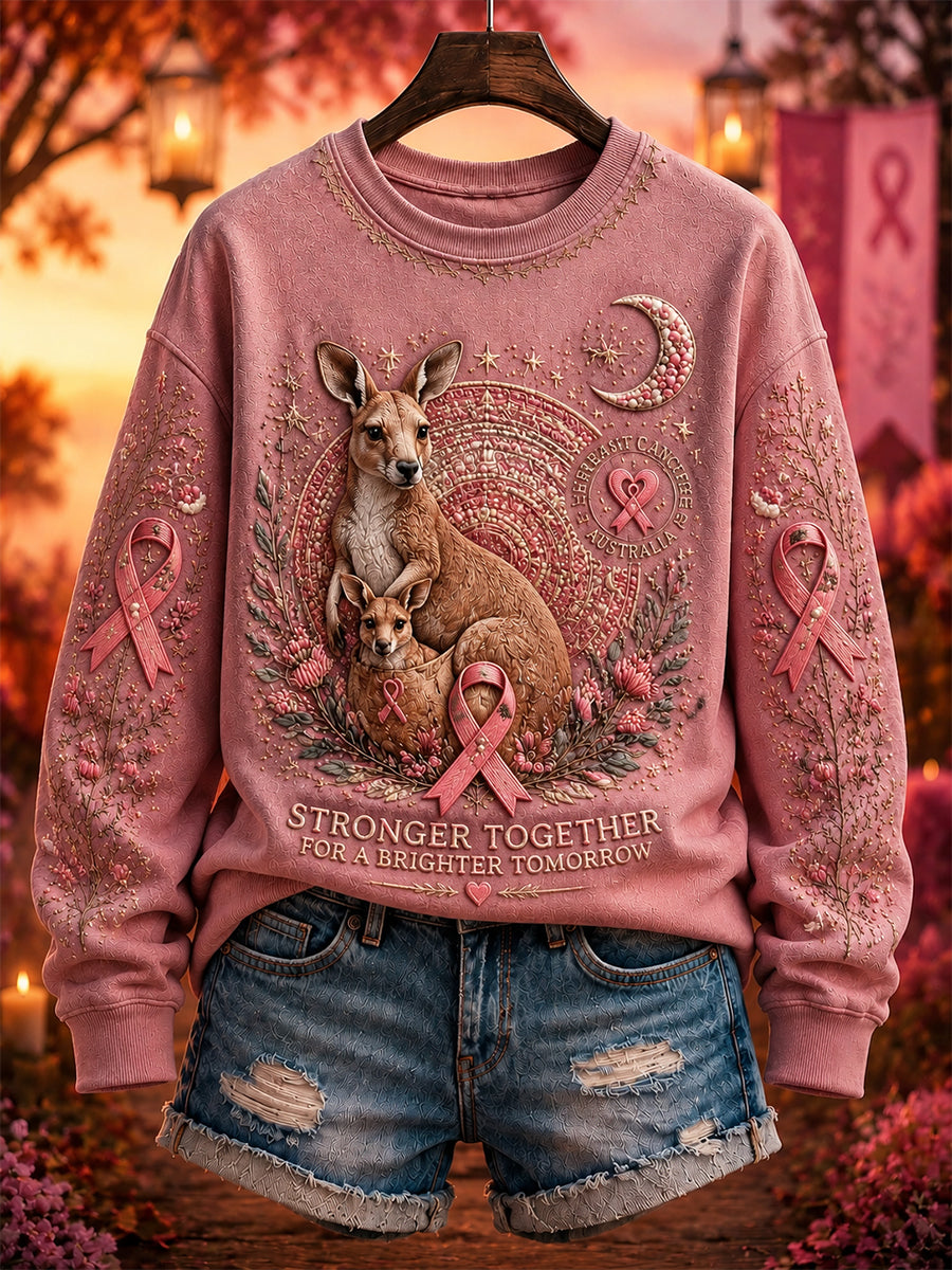 Women's Australian Breast Cancer Awareness Sweatshirt