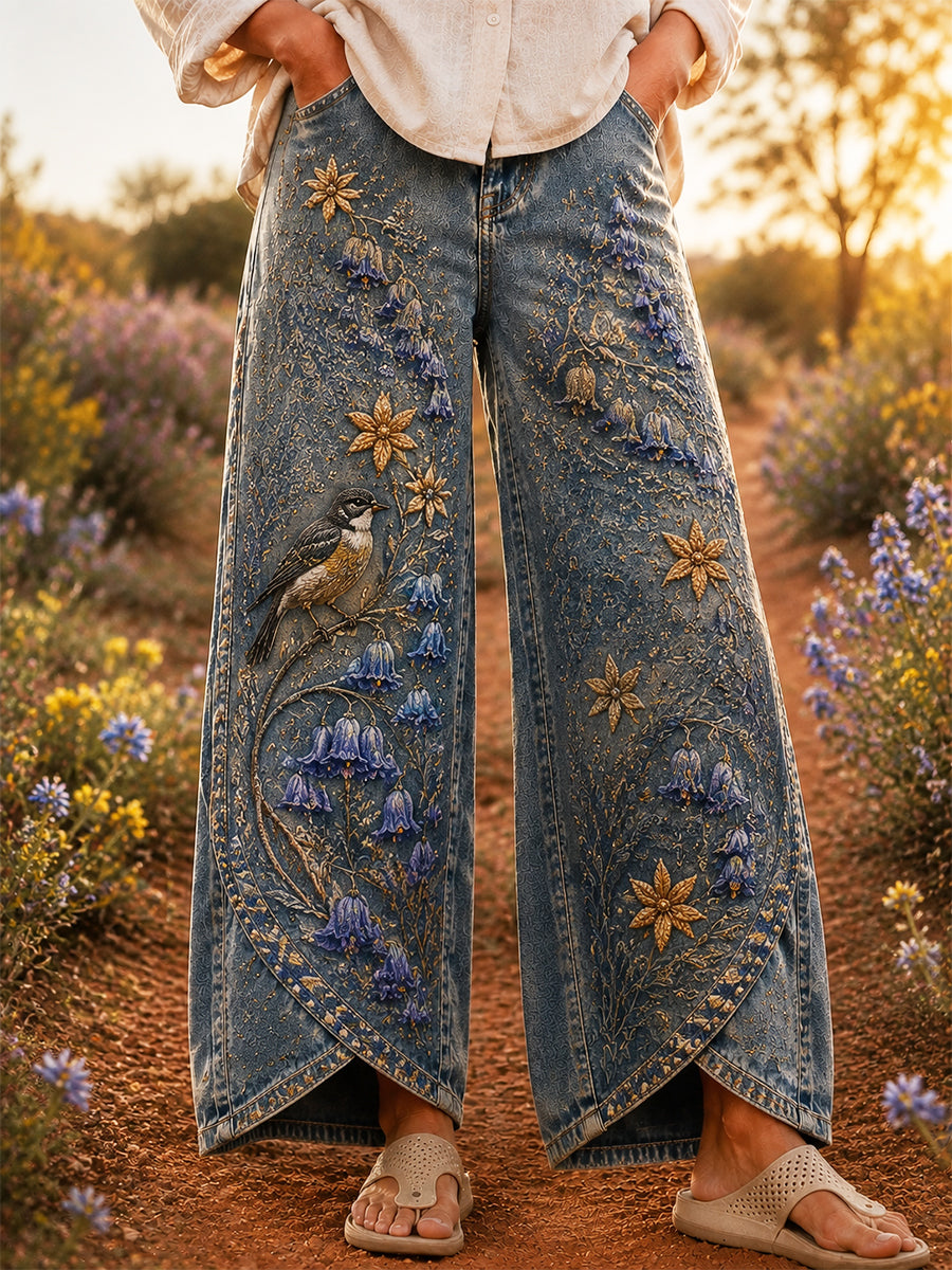 Women's Australian Wildflower Season Trousers