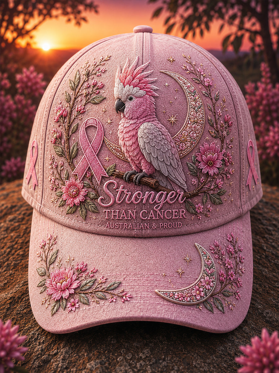 Unisex Australian Breast Cancer Awareness Hat