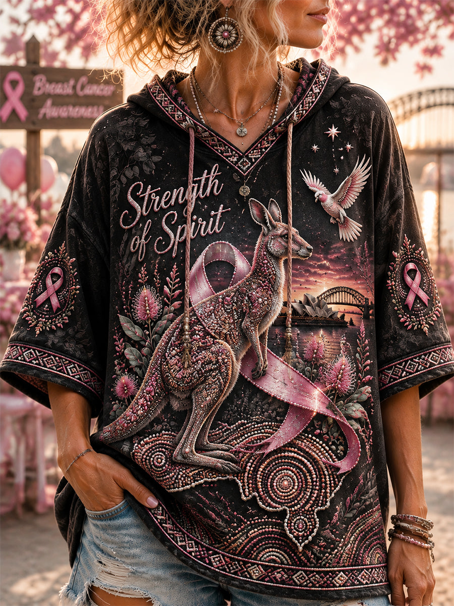 Women's Australian Breast Cancer Awareness Hoodie