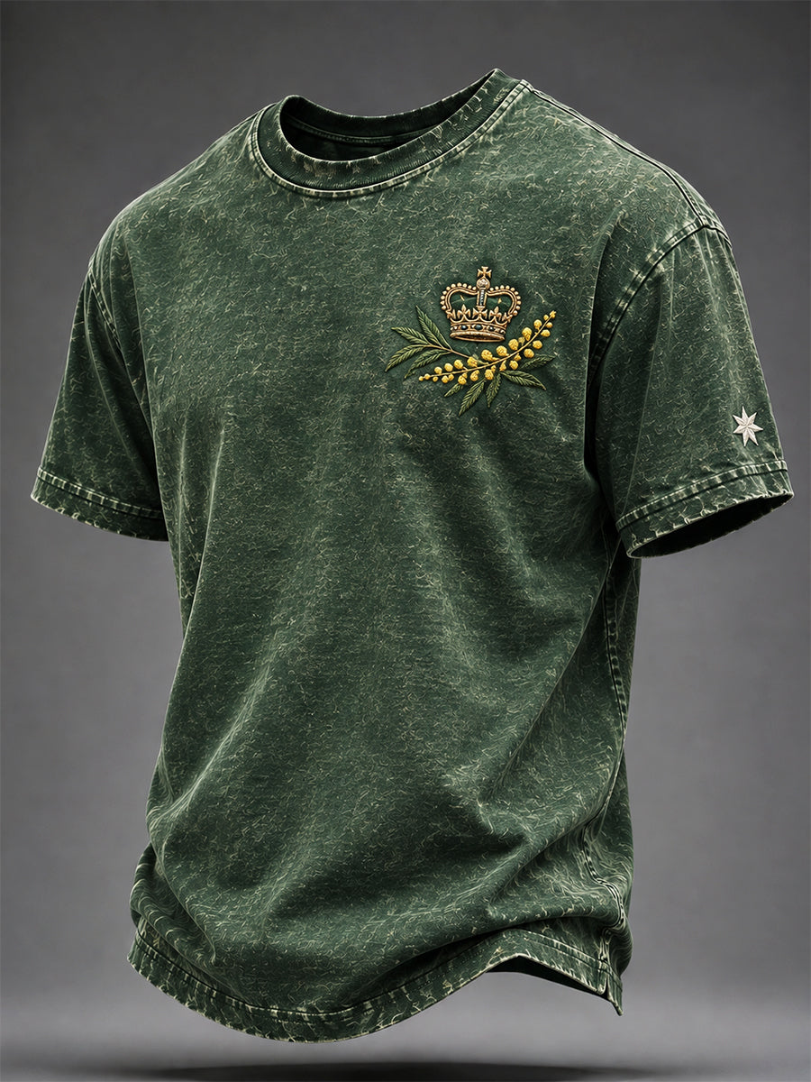 Men's Australia Pride Art Printed T-shirt
