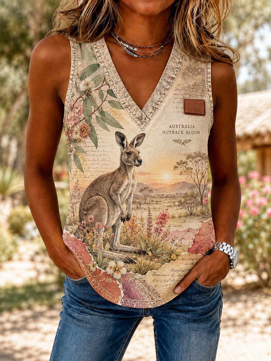 Women's Australian Animals Vest