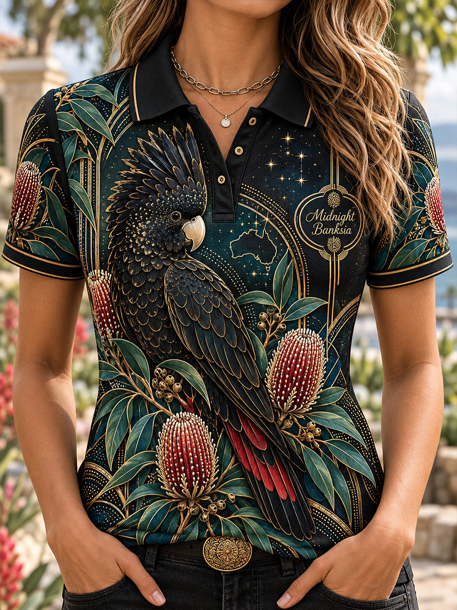 Women's Australian Animals Polo T-Shirt