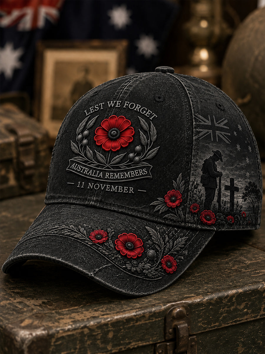 Unisex Australian Veteran Remembrance Day Hat