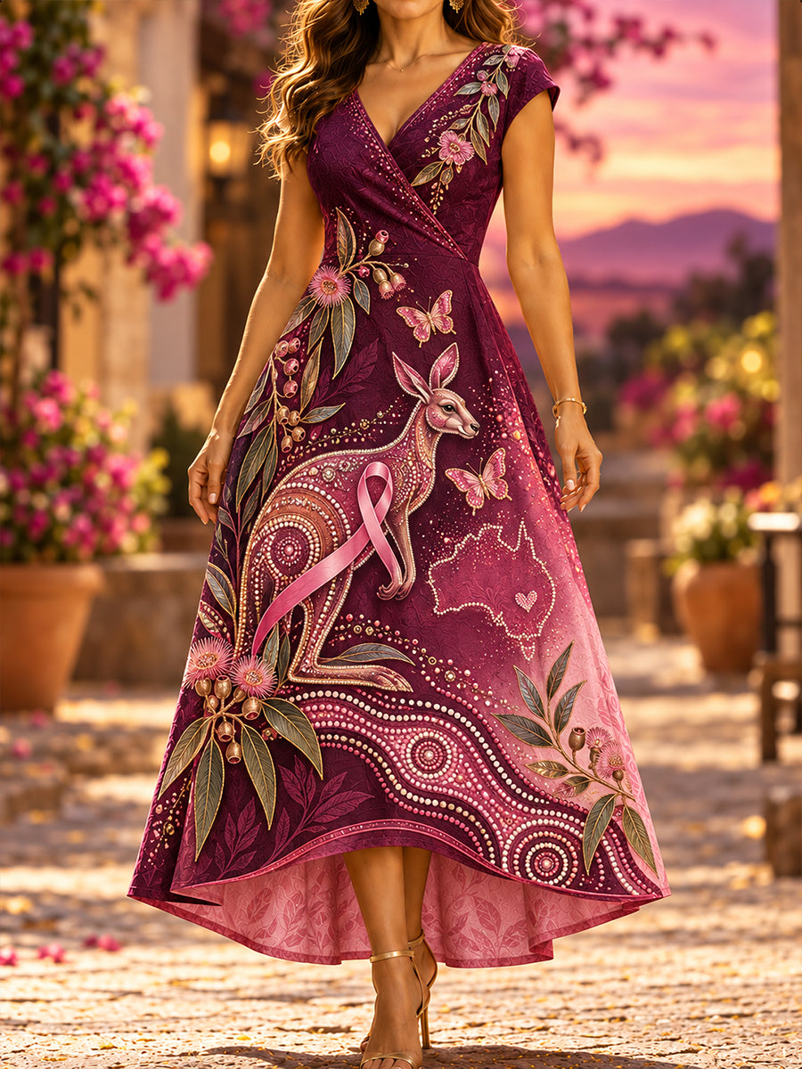 Women's Australian Breast Cancer Awareness Dress