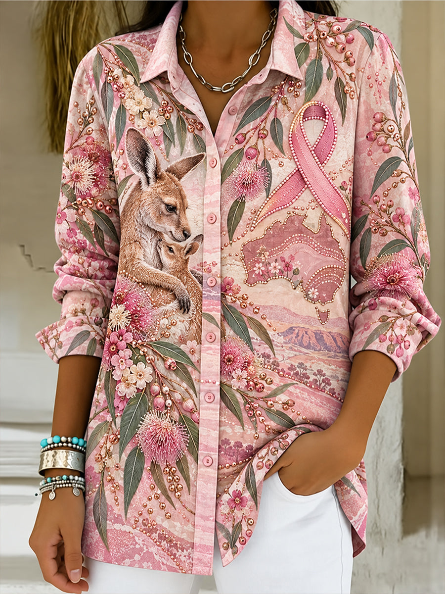 Women's Breast Cancer Awareness And Prevention In Australia Shirts