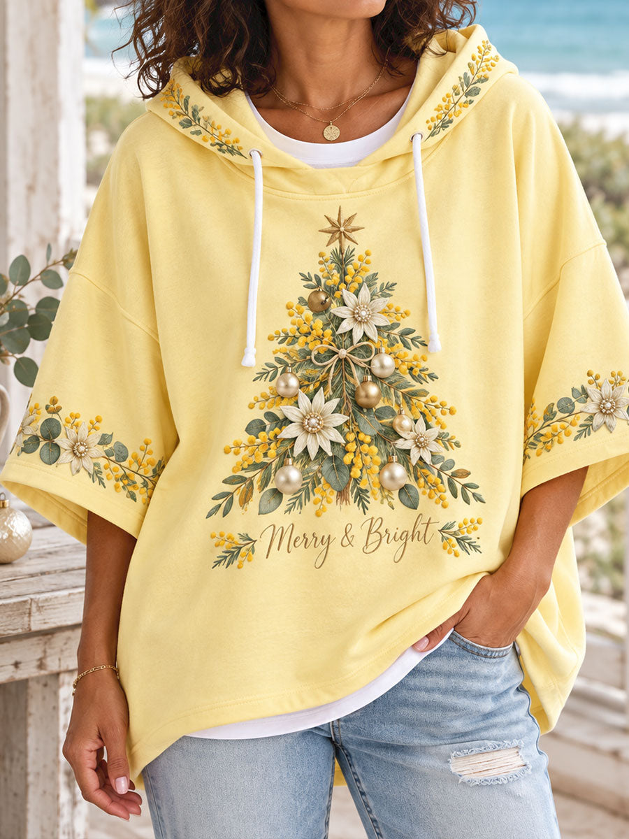 Women's AU Christmas Down Under Art Printed T-shirt