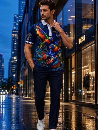 Men's Australian Animals Short Sleeve Shirt