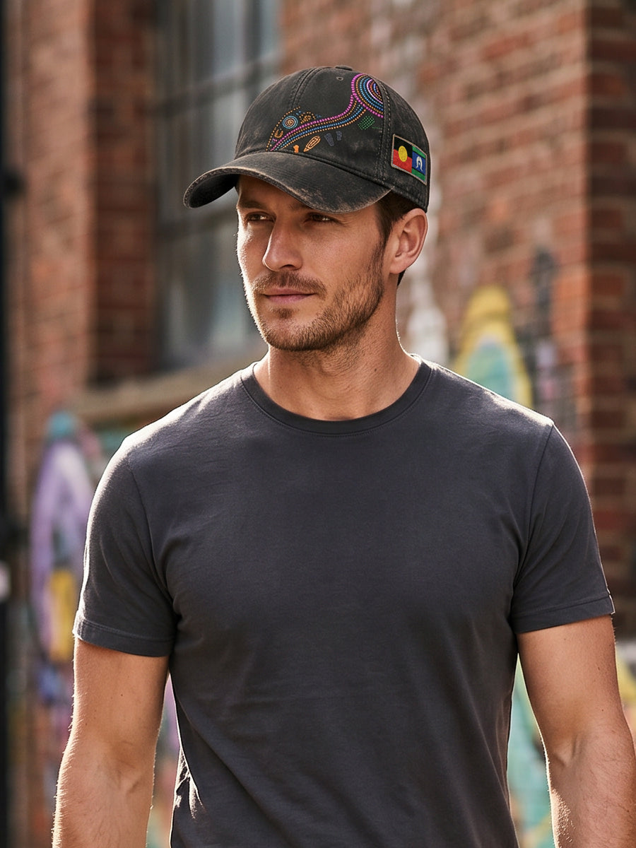 Unisex Vintage AU Aboriginal Culture Hat