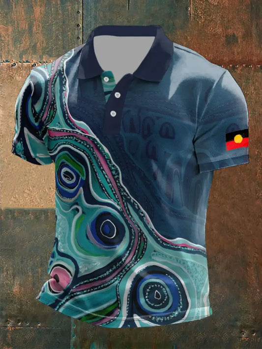 Men’s Australian Aboriginal tops As picture / S