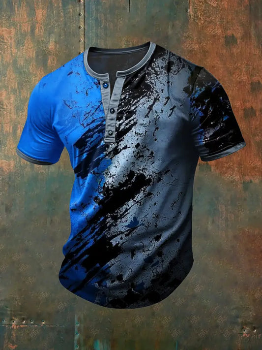 Men’s Vintage Holiday Business Casual Polo Shirt A / S