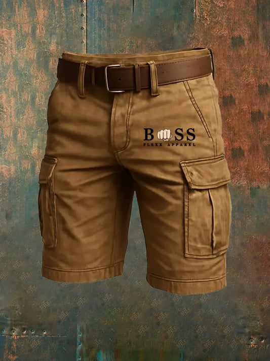 Men's Retro Holiday Style Art Casual Shorts