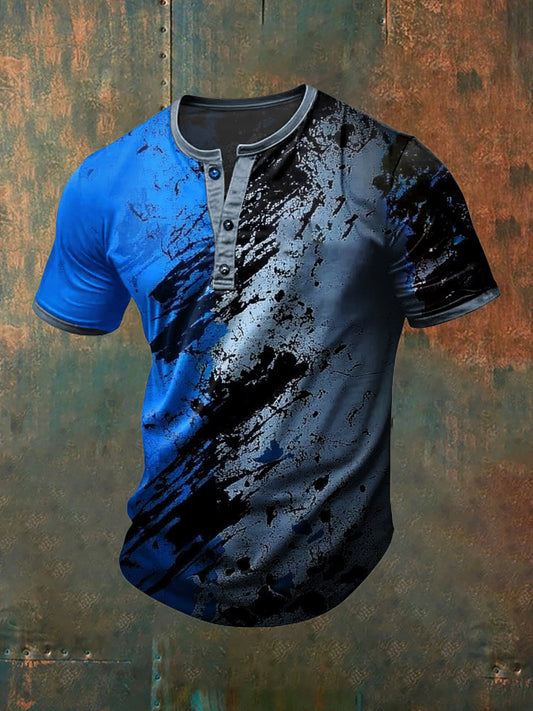 Men's Vintage Holiday Business Casual Polo Shirt