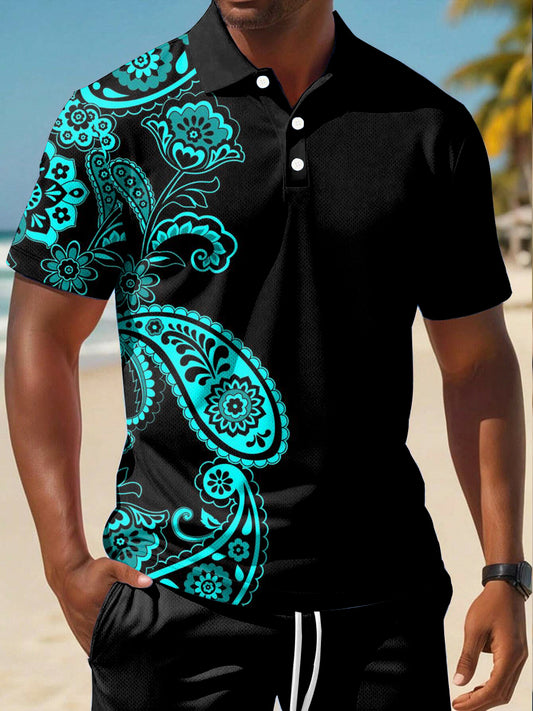 Men's Vacation Design Casual short sleeve shirt