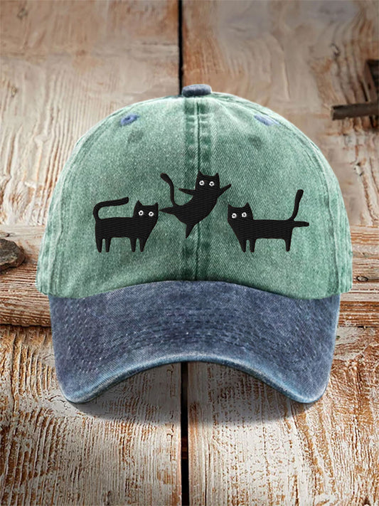 Black cat neutral hats