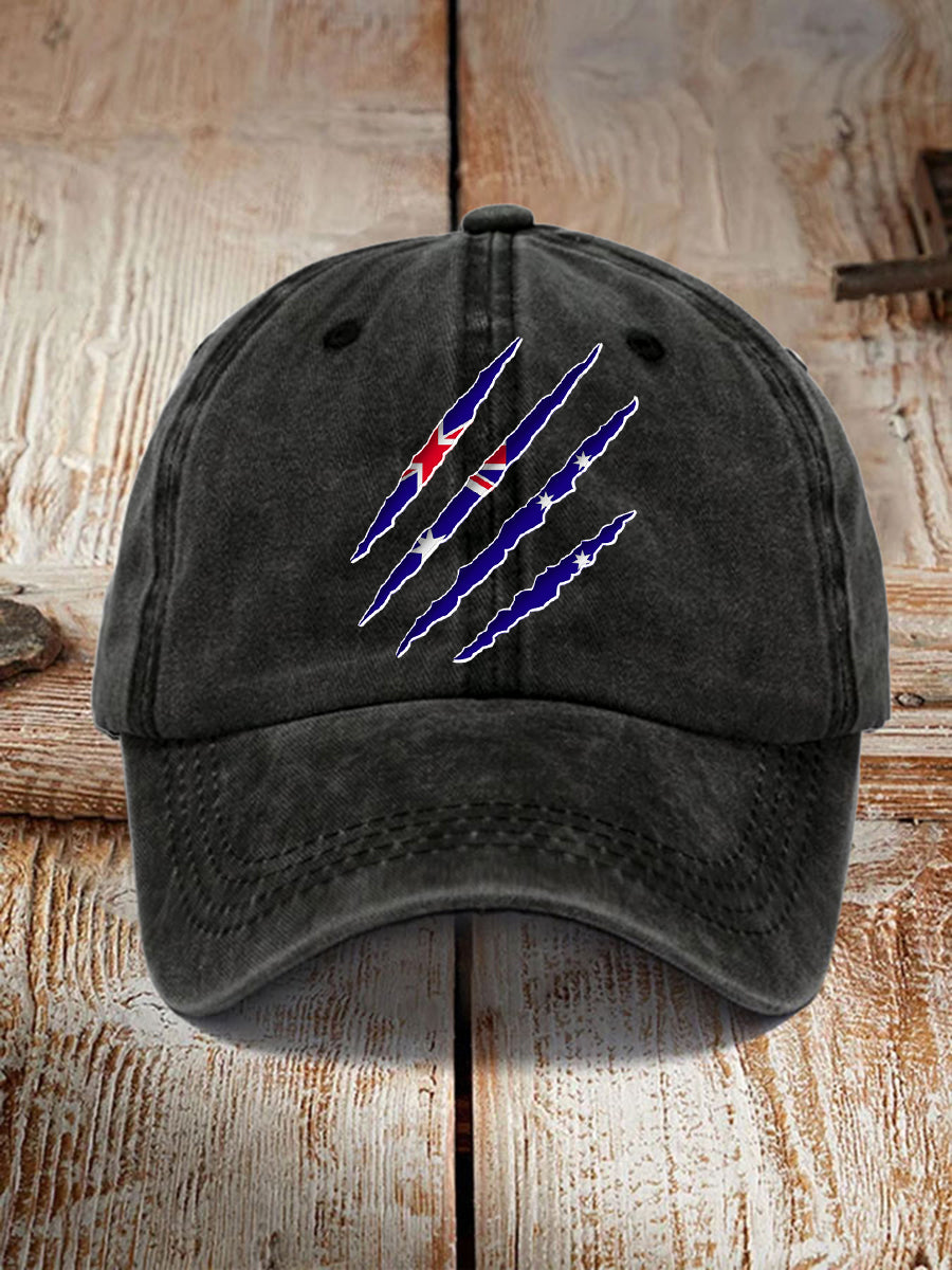 Unisex Australian Flag Print Hat