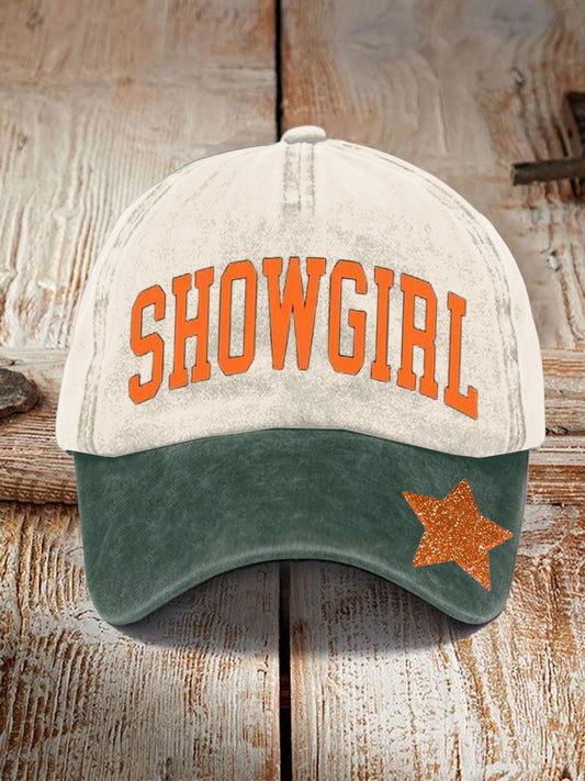 Unisex Showgirl Design Cap