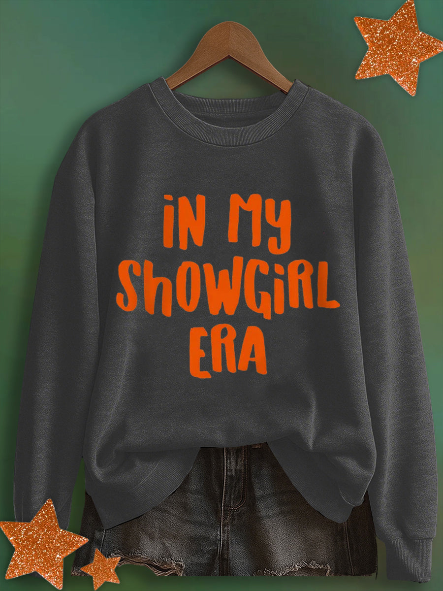 Women's In My Showgirl Era Print Sweatshirt