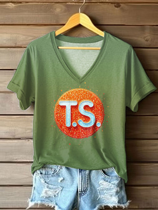 Women's Showgirl Print T-shirt