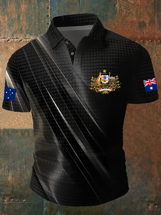 Men's Australian Business Style short sleeve shirt