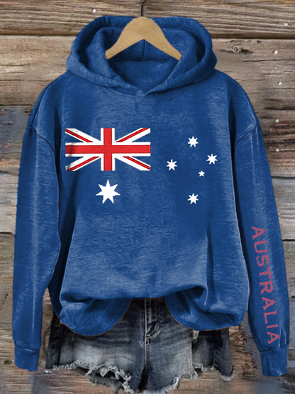 Women's Australia Printed Regular Sweatshirt
