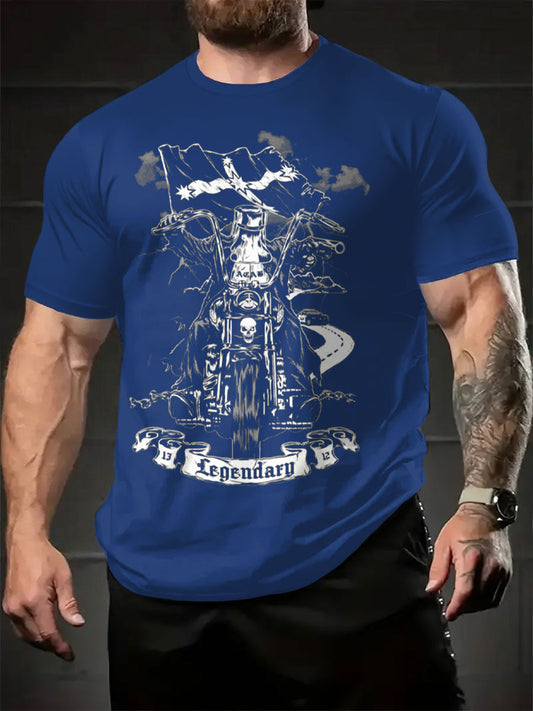 Men's AU Aussie Outlaw Printed T-shirt