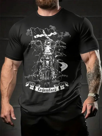 Men's AU Aussie Outlaw Printed T-shirt