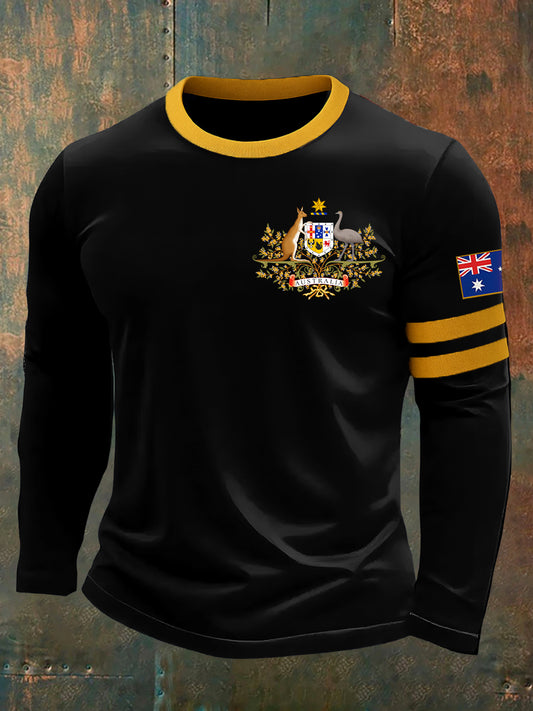 Men's Retro Australia Casual T-Shirt