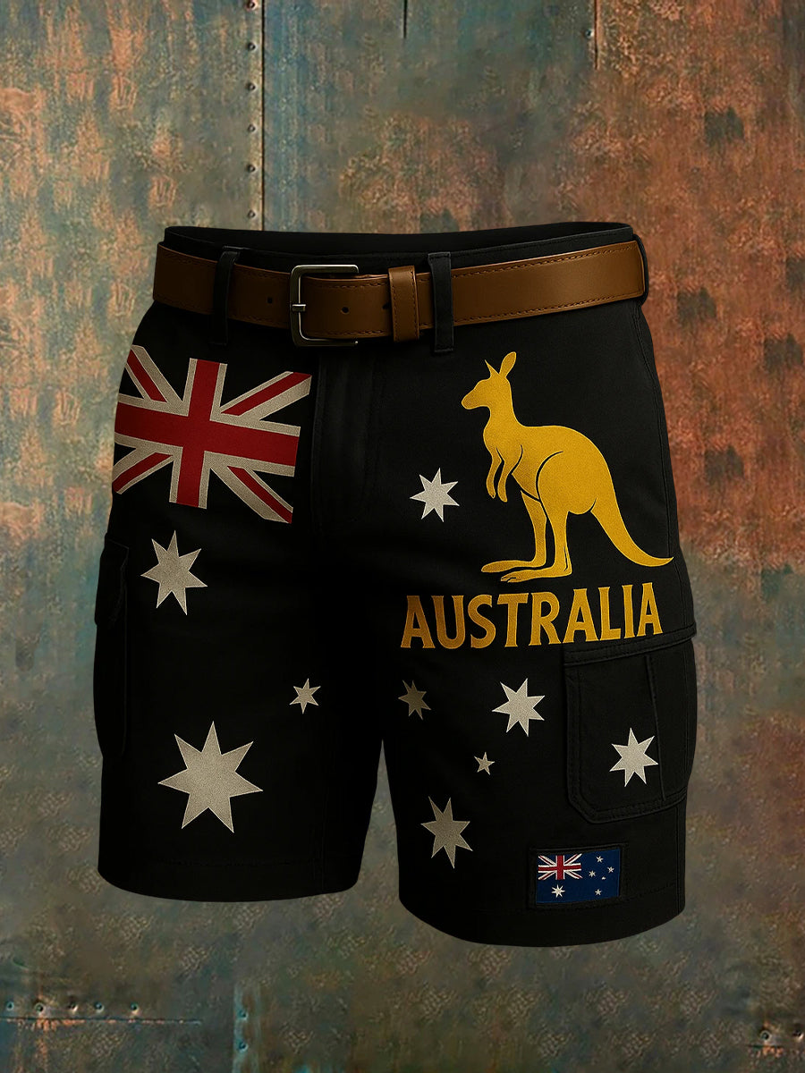 Men's Vintage Australian Casual Shorts