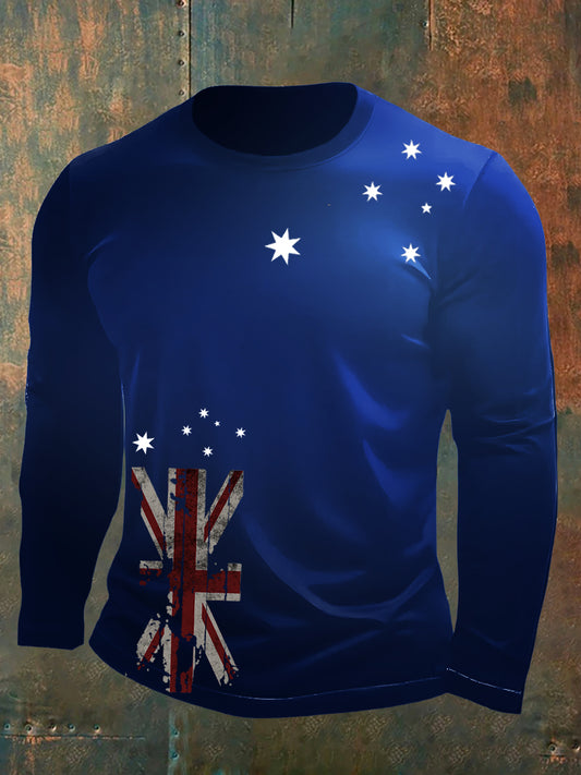 Men's Retro Australia Casual T-Shirt