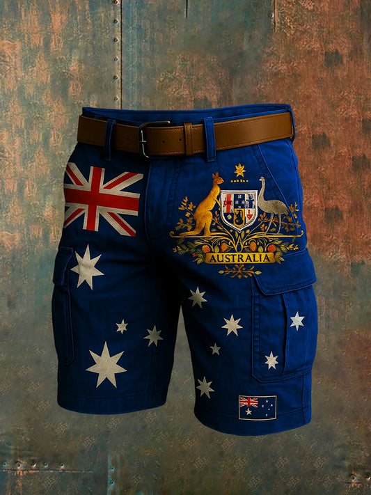 Men's Vintage Australian Casual Shorts