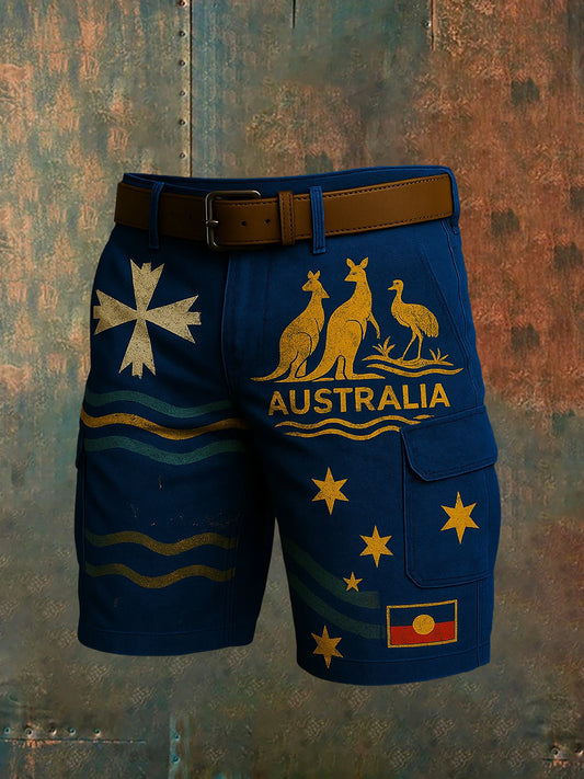 Men's Vintage Australian Casual Shorts