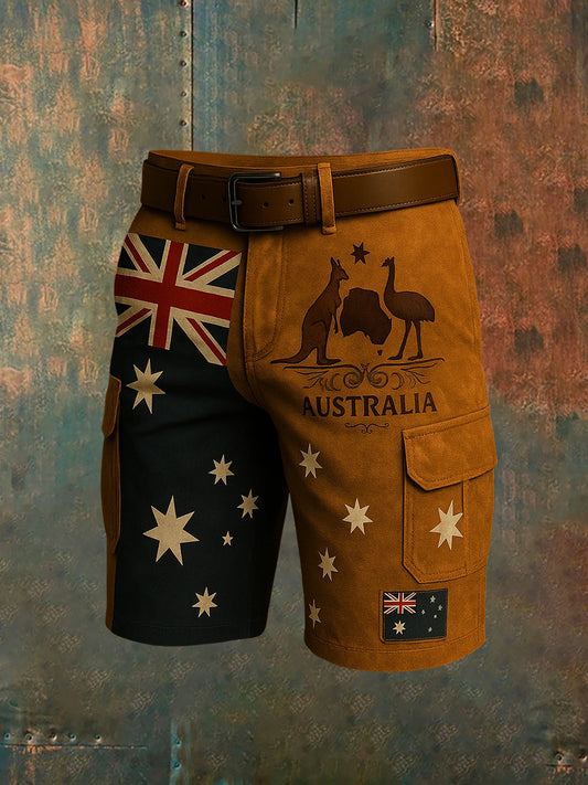 Men's Vintage Australian Casual Shorts