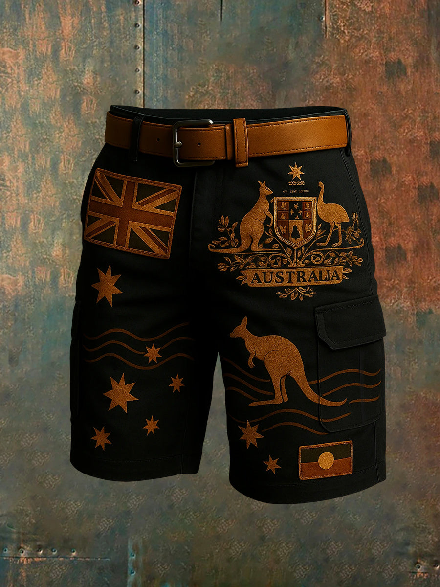 Men's Vintage Australian Casual Shorts