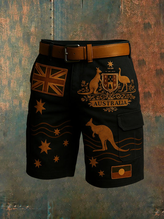 Men's Vintage Australian Casual Shorts