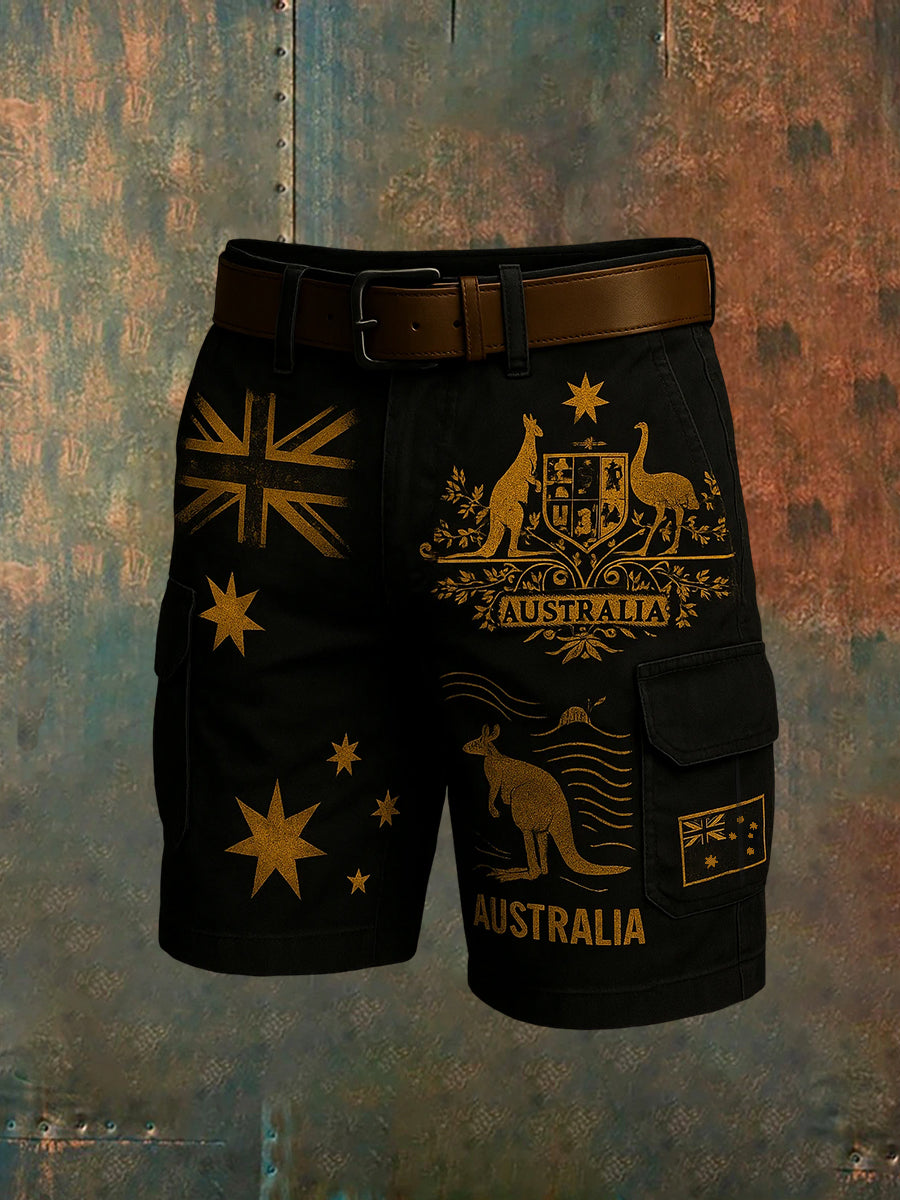 Men's Vintage Australian Casual Shorts