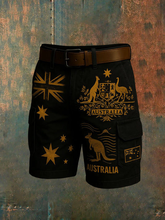Men's Vintage Australian Casual Shorts