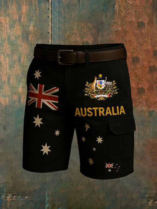 Men's Vintage Australian Casual Shorts