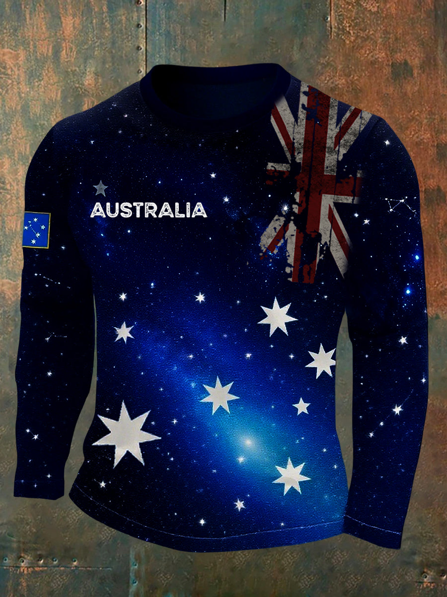 Men's Vintage Australian Casual T-Shirt