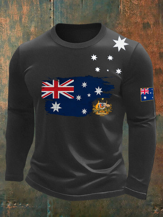 Men's Vintage Australian Casual T-Shirt