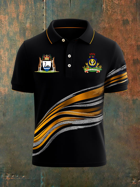 Men's Vintage Australian Casual Polo Shirt