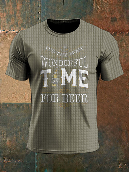 Men's Eureka Flag Aussie Bushranger Whiskey Printed T-shirt