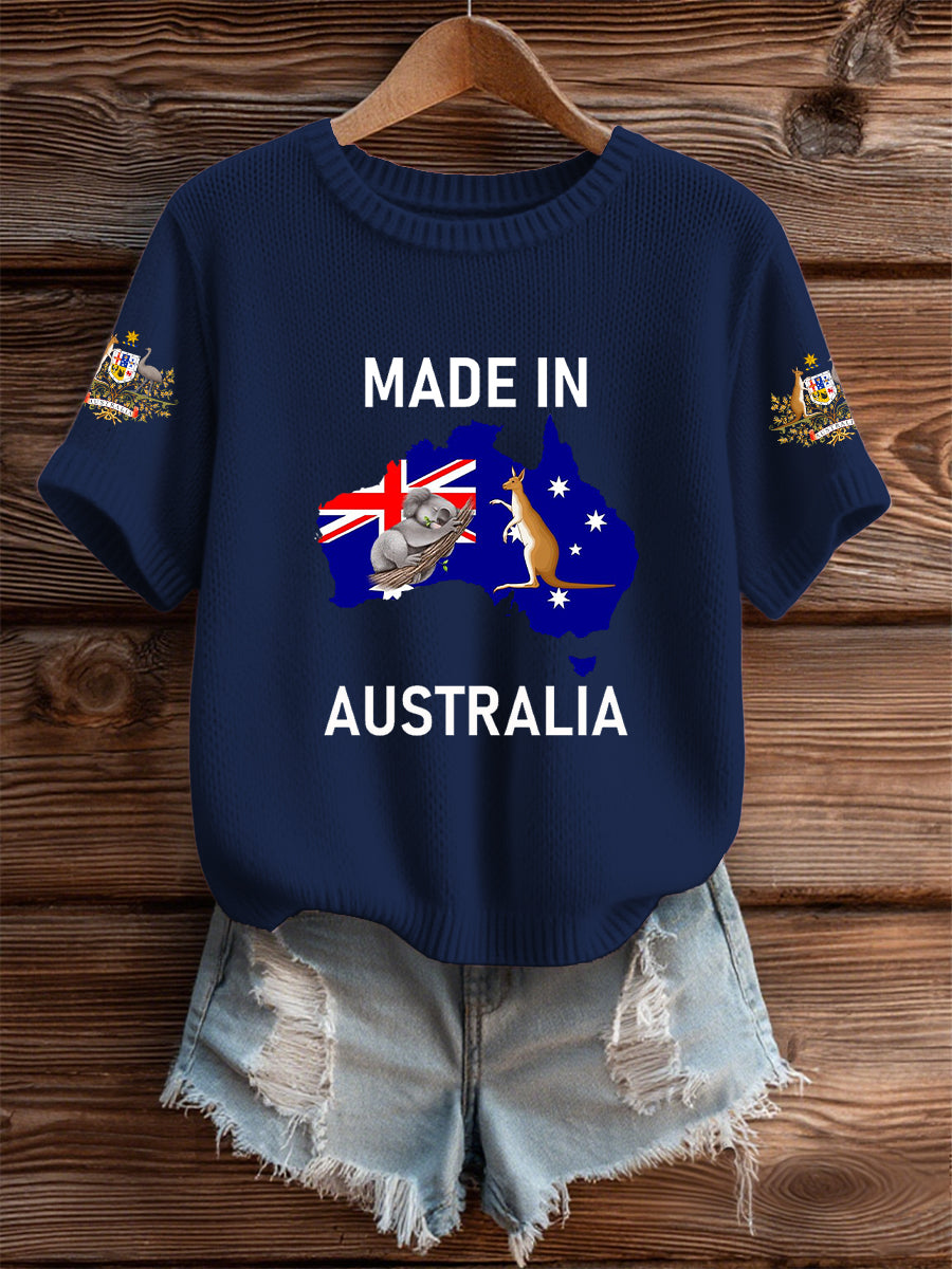 Women's Australian Flag Short Sleeve T-shirt