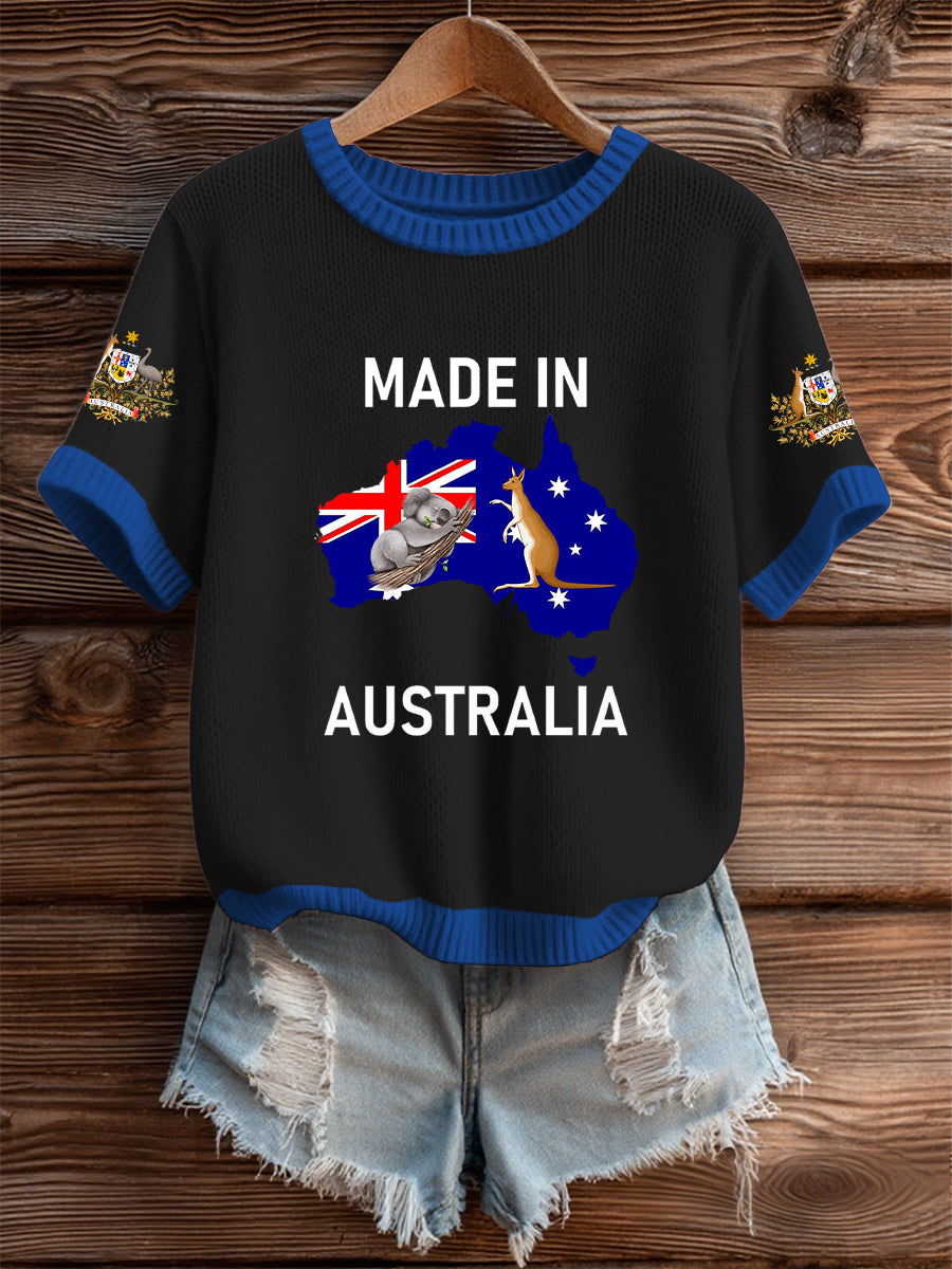 Women's Australian Flag Short Sleeve T-shirt