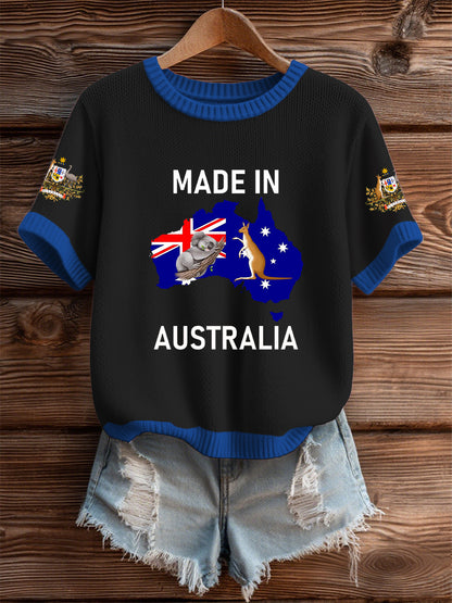 Women's Australian Flag Short Sleeve T-shirt