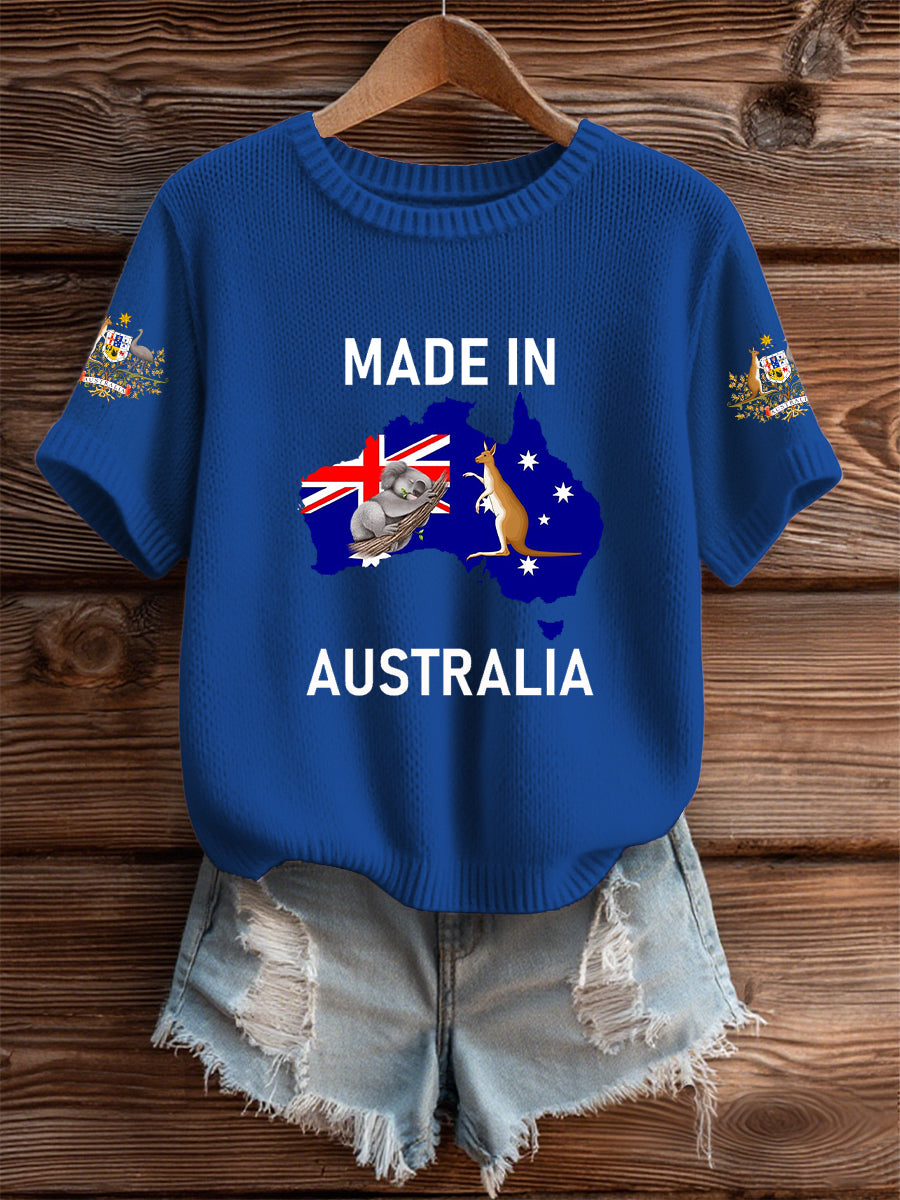 Women's Australian Flag Short Sleeve T-shirt