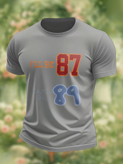 Men's 8789 Diva Engaged Era Printed T-shirt