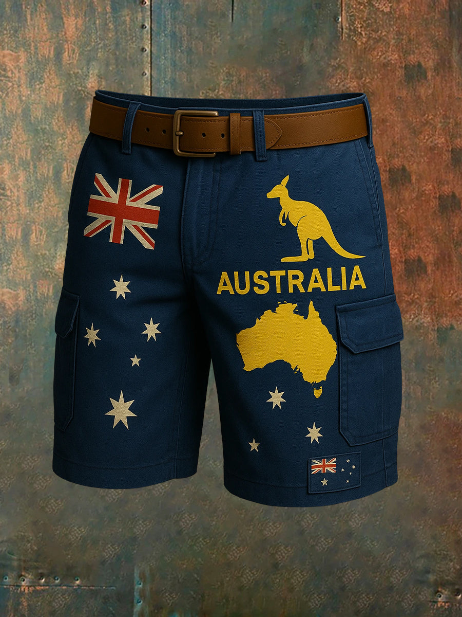 Men's Vintage Australian Casual Shorts