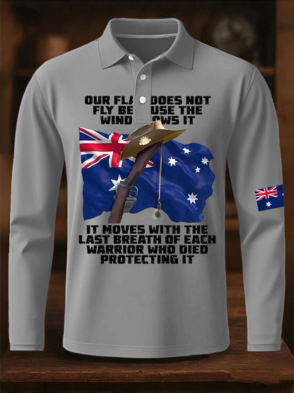 Men's Australia Veteran long sleeve shirt