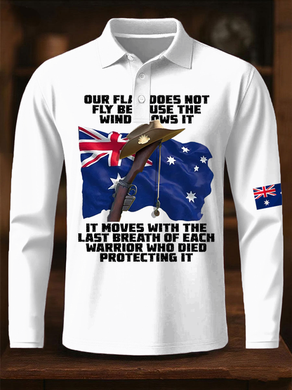 Men's Australia Veteran long sleeve shirt